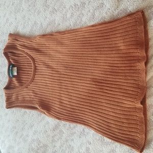 Pierre Cardin Vintage Ribbed scoop neck sleeveless sweater